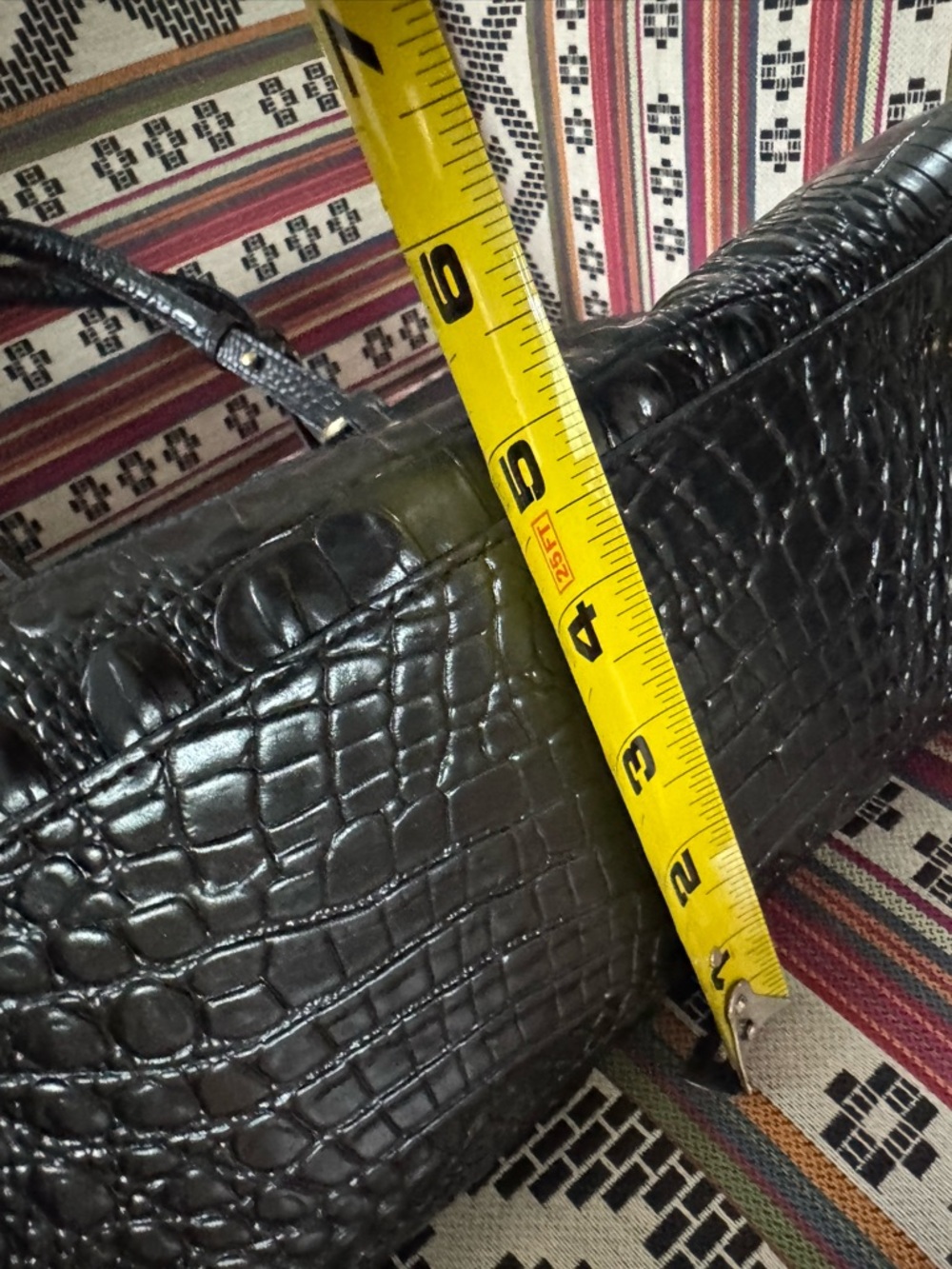 Brahmin The Medium Asher Tote Black 16.5”W X 9.5" H - Picture 10 of 11